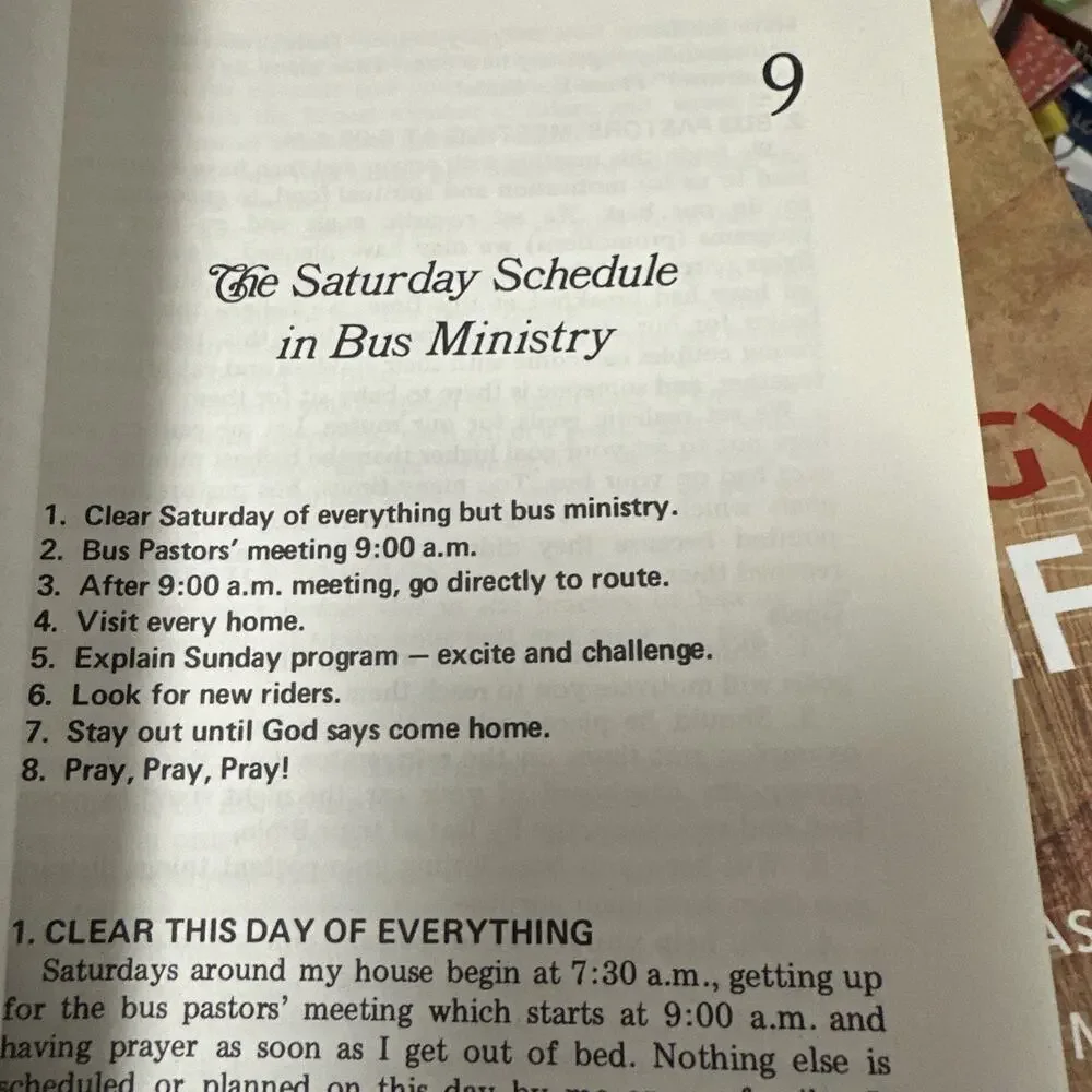 HOW TO BE‎ A SUCCESSFUL BUS PASTOR OR BUS CAPTAIN By Carlton T Goodman Bo2